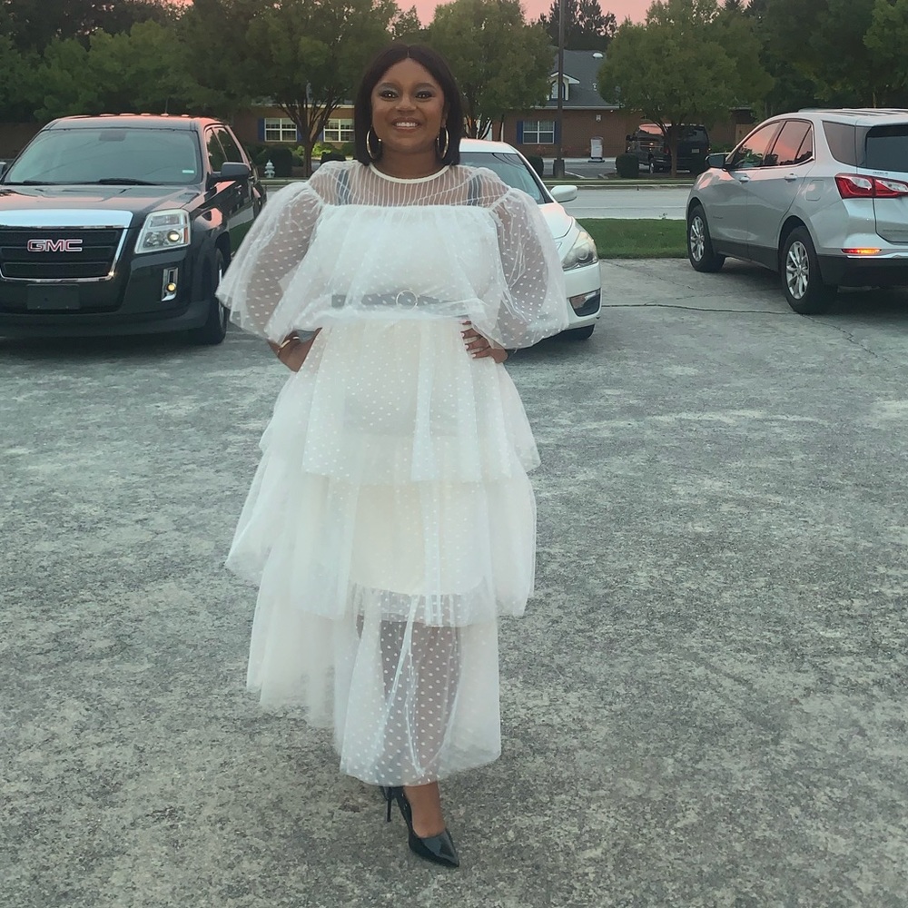 Shein Ruffle Dress - Picture 4 of 6